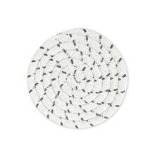 Nordic Style Knitted Heat Insulation Mat - Household Dining Table Mat, Round Pot Holder, Bowl Pad, Cup Coaster - Random Color - View 4