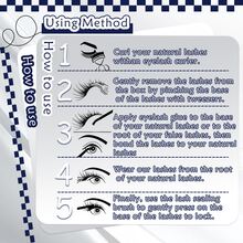 7 Pairs Natural Looking False Eyelashes, Lengthening, Fluffy, Soft, Delicate, Lively, Cute, Transparent Stem, Very Realistic, Suitable For Daily Use, Light Makeup, Dates, Sweet, Makeup Eyelashes - Natural Lashes - View 10