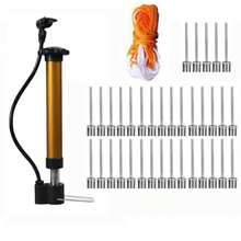 1 Set Inflatable Air Pump Equipment, Metal Basketball/Volleyball/Football Mini Portable Manual Steel Tube Air Pump, High Efficiency - Multicolor - View 21