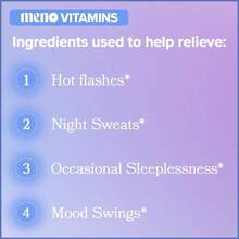 MENO Vitamins For Menopause, 30 Servings (Pack Of 1) - Menopause Supplements For Women With Black Cohosh & Ashwagandha KSM-66 - Helps Alleviate Hot Flashes, Night Sweats, & Mood Swings - 一件 - 查看 3