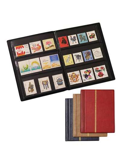 Album sưu tập tem 20 tờ/10 trang, sách sưu tập tem dành cho người sưu tầm, thích hợp làm quà tặng cho bạn bè và gia đình.