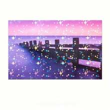 9.84英寸 x 196.85英寸冷压全息彩虹覆盖膜，透明乙烯基自粘防水片 - 多色 - 查看 8