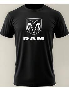 Camiseta Estampa Ram Caminhonete Automotiva Off-road Preta - Preto - Visão 4