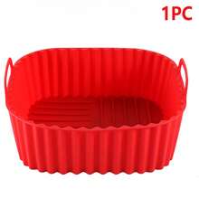 1/2片装空气炸锅硅胶烘焙垫,耐热硅胶蒸垫,烘焙蛋糕模具 - 彩色 - 查看 17