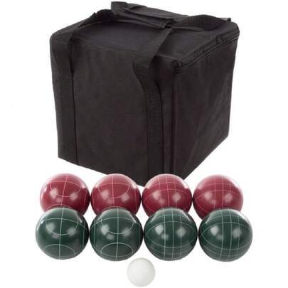 [Envíos locales] Juego de Bolas de Bocce Clásico, Juguete de Patio y Lawn para Adultos y Niños, Actividad de Familia al Aire Libre