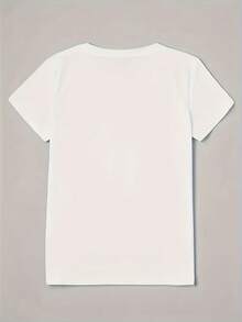 Patriotic Women'S T-Shirt with 1776 Flag Print - Casual Crew Neck, Short Sleeve, Lightweight Polyester Top for Spring &amp; Summer, american independence Design, everyday Clothing | Comfortable - Branco - Ver 2