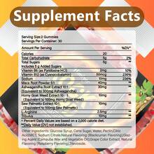 Himiyer Gummies For Men, Containing Tongkat Ali, Epimedium, Korean Ginseng, Fennel, And L-Citrulline, Is A Testosterone-Enhancing Supplement For Men. Also Known As Blue Chew For Men. - 300克 - 查看 2