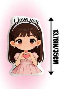 Customized Personalized Photo Pillows - Shaped Throw Pillows, Can Be Customized With Cute Or Funny Couple Photos, Double-Sided 3D Pillows, Perfect Gifts For Dad/Mom/Family/Her/Him/Girlfriend/Boyfriend, Couple Birthday Gifts | Valentine's Day Gifts | Wedding Gifts - Upload Picture Customization - View 9