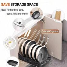 Garage Integrated Storage Racks - Black - View 2