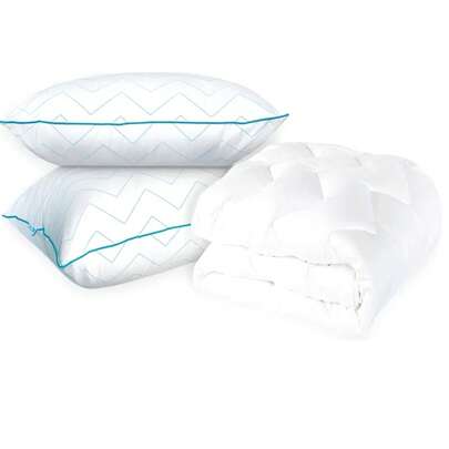 Soñare Cubre Colchón King size + 2 Pack De Almohadas De Regalo ultra confort