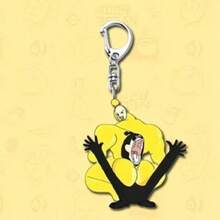 Super Funny Eggette Big Foot Egg Little Yellow Abstract Expression Acrylic Keychain Pendant Cartoon Peripheral Backpack Pendant Gift Small Gift - Multicolor - View 10