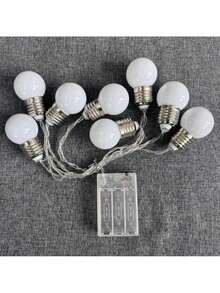 1pc 73cm/28.7inch Marquee Light Up Numbers With Warm Yellow Lights , Foam Board Mosaic Balloon For Party Backdrop Displays, Large Happy 1st 15th 16th Birthday Light Up Sign, Cardboard Number 1 For Parties Decorations, Assembly Required - 白色 - 查看 10