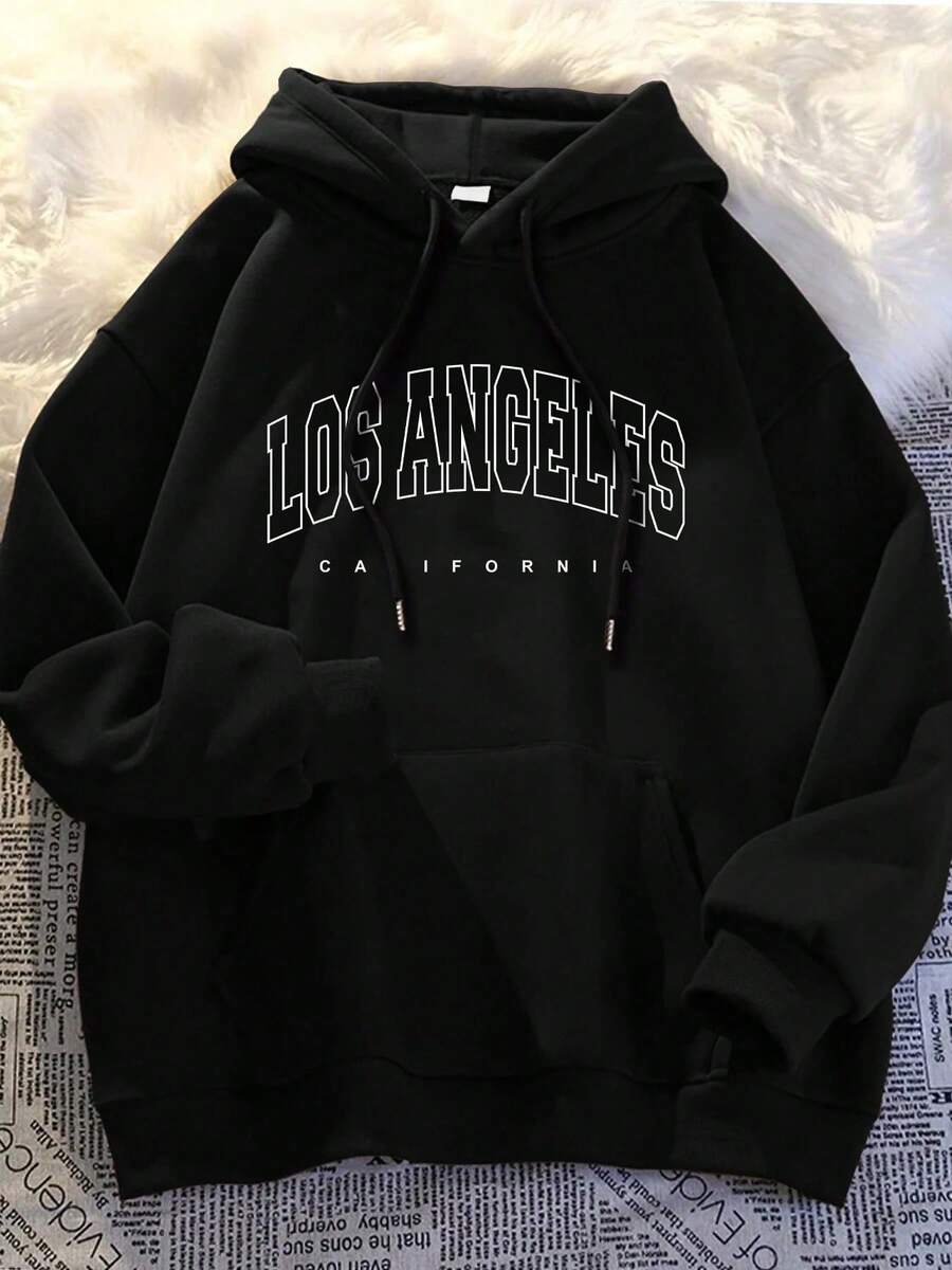 Men Outdoor Hoodies & Sweatshirts - Black - View 1