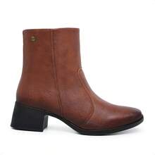 Women's Ankle Boot, Comfortable, Durable, Stylish, Winter - 威士忌酒 - 查看 3