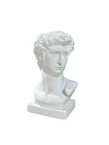 1 chiếc hộp đựng bút và cọ trang điểm hình tượng Hy Lạp, bình trang trí nghệ thuật phòng khách, thích hợp cho cây cảnh trong vườn và nhà, phong cách La Mã cổ điển, hình trụ màu trắng, quà tặng tân gia độc đáo và đồ nội thất trang trí. Vật trang trí đặc biệt mang ý nghĩa kỷ niệm cho các cặp đôi, bình đựng đa chức năng. - A - Xem 11