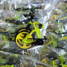 1个可折叠合金仿真手指自行车，创意新款速降山地自行车手指玩具 - 彩色 - 查看 11