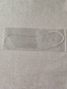 Patchs réutilisables en silicone pour le visage, le cou et la poitrine pour lisser et anti-rides, convenant à une utilisation nocturne sur la poitrine et le cou, réutilisables, rend la peau plus lisse, illumine votre peau, réduit les signes du vieillissement pour les femmes et les filles, soins de la peau, outil de soins de la peau, patch anti-rides - Transparent - Voir 12