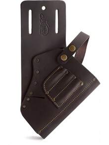 Funda de Piel Curtida con Aceite de Calidad Profesional, Resistente y Duradera, Accesorio Ideal para Fundas de Herramientas y Cinturones de Trabajo - Funda para taladro - Ver 2