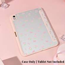 1 Peça Capa Protetora com Slot para Caneta, Suporte Magnético Multi-Ângulo com Modo Dormir/Despertar Automático, Capa de Tablet Kawaii Compatível com Pro/Air/Compatível com Samsung Galaxy A9/S9/S7/S10+/Compatível com XIAOMI Pad/5/6/7 - Multicolorido - Visão 4