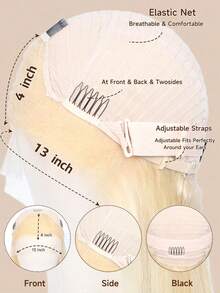 30 Inch 613 Lace Front Wig Human Hair 13X4 Blonde Straight Transparent Lace Frontal Wigs Human Hair Pre Plucked With Baby Hair 180% Density Blonde Wigs Human Hair - S613 - View 5