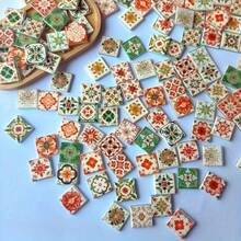 New Special Square Mosaic Glass Decorative Pieces, 150/300g Per Pack, DIY Craft Supplies, Suitable For DIY Projects, Living Room, Kitchen, Bathroom, Home Decor, DIY Creative Handmade Materials - New Suit - View 6