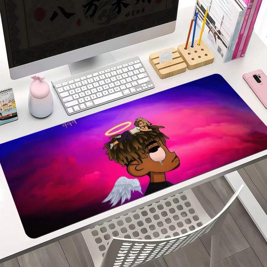 Rapper Cool J- Mouse Pad Non-Slip Thickened Large Writing Lockedge Office Student Gaming Cushion MousePad - Rubber - View 1