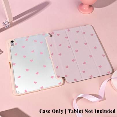 1pc Protective Cover With Pen Slot Multi-Angle Magnetic Stand Cover With Auto Sleep/Wake,Kawaii Tablet Case Compatible With Pro/Air/Compatible With Samsung Galaxy A9/S9/S7/S10+/Compatible With XIAOMI Pad/5/6/7