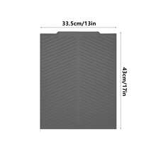 1pc Silicone Slanted Drain Mat, Heat Resistant Dish Drying Mat, Kitchen Sink Strainer, Fruit & Vegetable Drying Pad, Multifunctional Countertop Mat, Non-Slip Trivet For Bowls, Cups & Cutting Boards - Multicolor - View 13