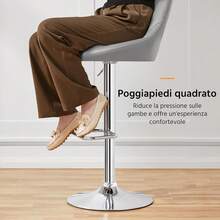 Sgabelli bar - Grigio Chiaro - Visualizzare 4