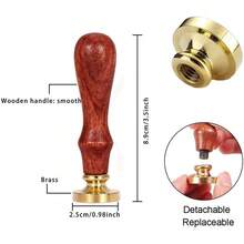 Personalised Wax Seal Stamp ,Custom Your Own Design Wax Seal Stamp, Personalized Your Own Logo Stamp, Wedding Wax Seal, Wax Seal Stamp Kit - Multicolor - View 13