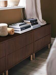 Peel And Stick Wallpaper Wood Contact Paper Brown Wood Grain Contact Paper Wallpaper Thicken Textured For Cabinets And Drawers Countertops Waterproof Self Adhesive Vinyl - Walnut - View 4