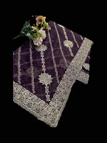 Heavy Designer Traditional Saree, Cultural Wear For Women - Multicolor - View 1