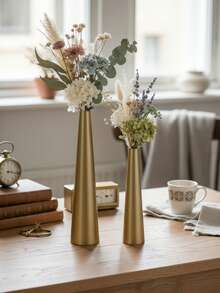 1 Chiếc/Bộ Bình Hoa Kim Loại Hình Nón. Bình hoa phong cách Retro Sang Trọng. Thích hợp để trang trí nhà cửa, trưng bày, phòng khách tối giản, phòng học, phòng trà, quán cà phê nhẹ, nhà nghỉ, quán cà phê nhỏ, hẹn hò, văn phòng, tiệc tùng, bàn trà, kệ trưng bày, bữa tối dưới ánh nến, đám cưới, trang trí phòng ngủ, tụ họp, trang trí bàn ăn, thẩm mỹ nhà cửa, quà sinh nhật, quà tốt nghiệp, quà kỷ niệm, quà tặng. - Nhiều màu - Xem 4