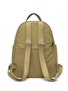 Daily Backpack | Comprehensive Multi-Pocket Storage System For Travel Aesthetics * Comfortable Wide Strap Design, Unlocking Absolute Visual Equipment For Daily, Commuting And Short-Distance Travel. The Entire Series Is Equipped With Adjustable Wide Straps/Mesh Back Straps Top Handle/Dual Handles - Multicolor - View 8