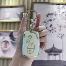 Móc khóa kèm dây đeo cho Lexus GX460, RX350, ES350, IS250, GX460, LX570, IS350, GS430, GS300, GS450h - E-type thông minh 4 nút - Xem 10