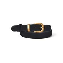 Women's Fashion Minimalist Pin Buckle Belt, Versatile Skinny Waist Belt For Suit, Jeans - Multicolor - View 3