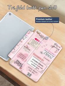 Ayotu 1件装治愈标语平板电脑保护套和Kindle电子书保护套，兼容第10代、11代/Air 4代/Air 7代/9.7英寸，兼容三星Galaxy Tab A9 Plus、Kindle（第11代-2024年发布）（6英寸）、Kindle Paperwhite第12代2024年，绝佳节日礼物，时尚简约图案。 - 彩色 - 查看 5