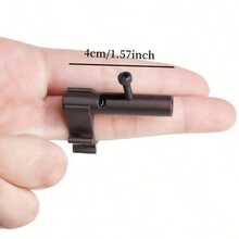 1pc Mini Finger Gun Stress Relief Toy, Finger Ring Shooter Gadget For Boys - Multicolor - View 3