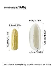 1个DIY水果系列硅胶模具，逼真草莓蓝莓造型，多用途，适用于香薰蜡烛/肥皂/翻糖/树脂/石膏，婚礼闺蜜礼物，送给女性的蛋糕装饰家居DIY工艺品 - A - 查看 9