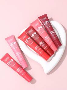 USHAS 液体润色唇膏，管状包装，保湿滋养，打造镜面妆效，防水不粘腻，持久显色，自然提亮肤色，打造裸妆必备单品 - #01 - 查看 4