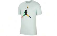 Nike Jordan Sport Dna Jumpman Crew Neck Printed Short Sleeve T-Shirt, Light Blue - Baby Blue - View 10