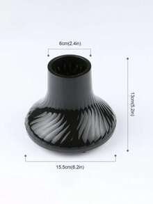 1 pieza Difusor de secador de pelo negro, accesorio de boquilla de soplador profesional de peluquería, compatible con múltiples modelos de secadores de pelo - Multicolor - Ver 10