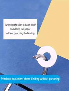 250-Piece Pvc Binder Stickers With Adhesive Hole Reinforcement, Label Round Stickers - Protect Your Loose-Leaf Books! - Multicolor - View 2