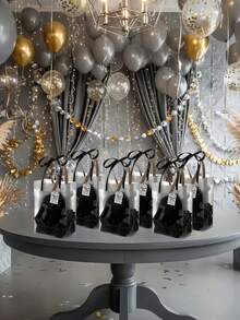 74 Pcs Wedding & Party Favor Supplies | Bridal Shower Gift Set | Includes Headbands,,Puff | Multi-Color - J - 查看 5