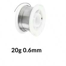 63-37锡铅松香芯焊丝，直径0.6/0.8/1毫米，用于电焊，含2.5%助焊剂 - 銀色 - 查看 15