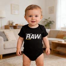 Baby Infants All-Match  Raw Denim Urban Style Print Crew Neck Short Sleeve Bodysuit | Soft Comfortable Cotton Fabric Soft Cotton Cool Wearing Cozy & Sweet New Born, Baby Shower Gift - 黑色 - 查看 7