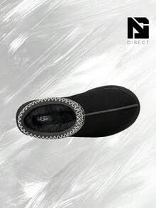 UGG Tasman II Slipper  (Women's)- Women's Cozy Indoor-Outdoor & Snow Day Wear Shoes With Cloud-Level Comfort, Low-Profile Casual Design For Autumn Winter-Mother's Day Gifts-Father's Day Gift– Snow Boots-1174470 BLK - 黑色 - 查看 4