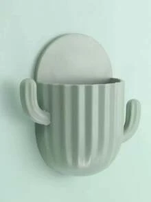 1pc Wall Mounted Storage Box, Bathroom Organizer, Bedside Storage Holder, Chopsticks Rack - Multicolor - View 10