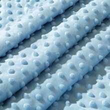 zxxCREVENT - Manta de Serpa Suave y calida para  para Cuna y carla alos para s y niños para Todas Las Estaciones 30 x 40 Pulgadas Punto Azulcuna para bebé - 2Puntoazul - Ver 2