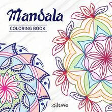 GDTME An Adult Coloring Book For Relaxation And Meditation, Featuring 24 Pages Of Mandalas, Beautiful Flowers, And Other Patterns. Exquisite And Unique, Mindfulness-Focused, Helps Relieve Work-Related Stress, Promotes Mental Health, And Makes A Great Birthday Gift, Anniversary Gift, Back-To-School Gift, Or Easter Gift For Family And Friends. Can Also Be Used As Stationery, Room Decor, Or Office Supplies. Size: 7.9 X 7.9'', Give 5 Stickers. - Relaxation Meditation - View 16